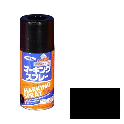【確定】25本セット アサヒペンマーキングスプレー ブラック Amazon | アサヒペン マーキングスプレー 300ML 黒 | スプレー塗料
